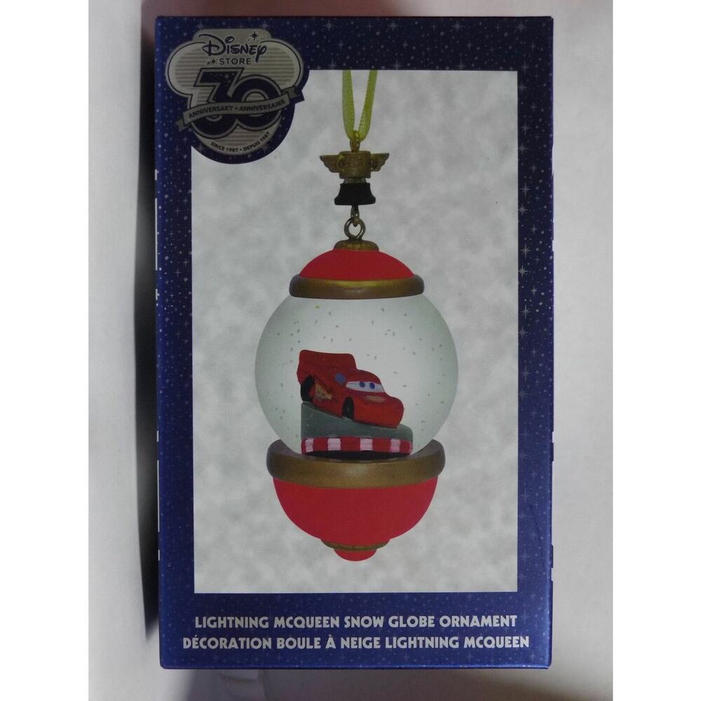 Disney 30th Anniversary Lighting McQueen Ornament 2017 - Cars